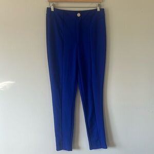 Blue stretchy work leggings/work pants